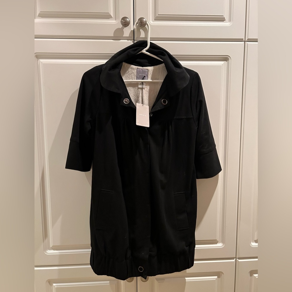 Aryn K Black Sweater Size M NWT